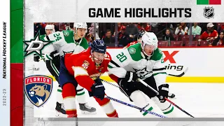 Stars @ Panthers 11/17 | NHL Highlights 2022