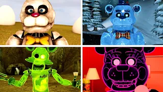 Every FNAF AR Character in a nutshell animated