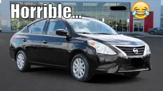 The Worst Car Ever Made? Lets Review The 2018 Nissan Versa!