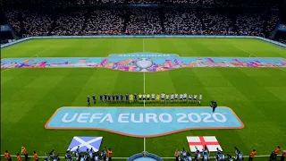 UEFA Euro 2020 - Scotland vs. England PES 2020 Gameplay PS4