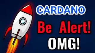 Cardano Be Alert! Holders || Ada CARDANO Price Prediction & News Today