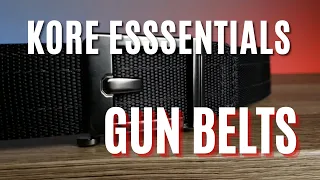 Kore Essentials Belts Compared- Garrison VS Tactical | The Tactical Rabbi