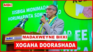 Madaxweyne Biixi oo markale caddeeyay in uu yahay musharraxa madaxweyne ee Xisbiga Kulmiye.