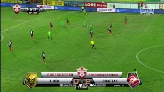 Quincy Promes' goal. Anzhi vs Spartak | RPL 2016/17