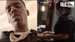 Young Dolph Blesses Waitress With $2K Tip At Dinner