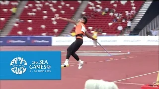 Athletics Men's Javelin Throw Finals  (Day 6 morning) | 28th SEA Games Singapore 2015