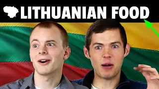 Food in LITHUANIA...the good and the bad | Foreigners REACT to Lithuanian foods