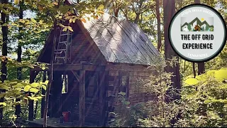 An Original Off Grid Cabin | Complete Build Alone in the Forest | Part 1