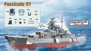 Construye el acorazado Bismarck - Fascículo 51 - Agora models en español