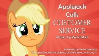 Applejack Calls Customer Service [MLP Fanfic Reading] (Comedy / Slice of Life)