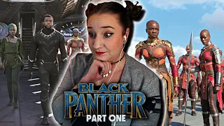 Black Panther (2018) 🐈‍⬛ [Part 1] ✦ MCU Reaction & Review ✦ These characters! 😍