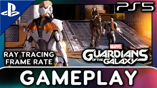Marvel's Guardians of the Galaxy | Ray Tracing Mode & Frame Rate on PS5