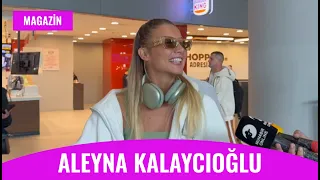 Survivor’dan Elenen Aleyna Kalaycıoğlu, İLK Kez ve Yunus Emre Özden Hakkında Konuştu! Havalimanında