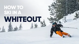 How to Ski in a Whiteout | Learn how to ski in control