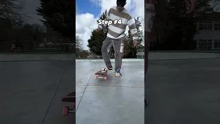 How To Master The No Comply 180 #skateboarding #freestlyeskateboarding