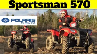 Polaris Sportsman 570 Review  (after owning for 1 year)  Pros & Cons of EBS/EPS