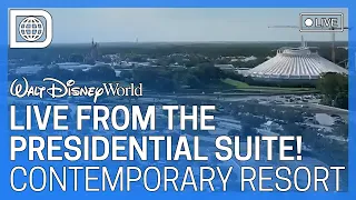 LIVE View of The Magic Kingdom from Presidential Suite of Disney’s Contemporary Resort