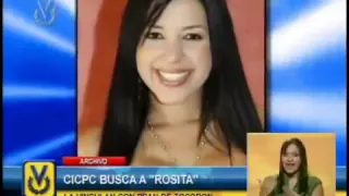 "EXCLUSIVO" EL CICPC BUSCA A JIMENA ARAYA "ROSITA" DE VENEVISION (SEPTIEMBRE 2012)