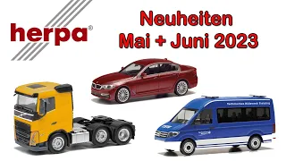 Herpa Modellauto Neuheiten Mai und Juni 2023 | Spur H0