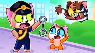 🚨 Stranger Danger Song 👮‍♀️ Don't Talk To Strangers 🙀|| Purrfect Kids Songs & Nursery Rhymes 🎶