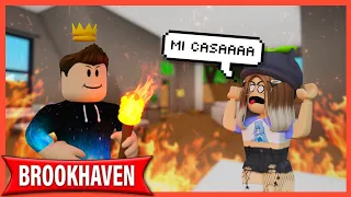 Quemando Casas de Vecinos en Brookhaven - Roblox YoSoyLoki