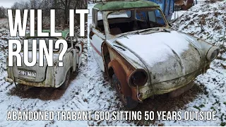 Trabant 500 600 Erster Start seit 50 Jahren I Will it Run? I Pitbike Upload