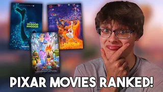 All 27 Pixar Movies Ranked w/ Elemental!