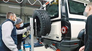 New 2022 Ineos Grenadier Off Road SUV production at Hambach plant