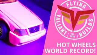 World Record Hot Wheels Custom-Paint it Pink Challenge/#Pinktober Mercedes SL500