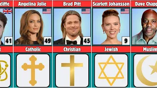 50 Famous Actors Religion - Christian, Catholic, Muslim, Jewish