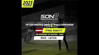 FIM Speedway of Nations 2  (U- 21)  Riga   11.08.2023