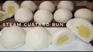 Dim Sum - Steam Custard Bun/Super fluffy and soft