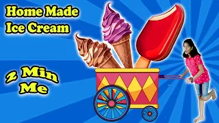 Pari Making Ice Cream In 2 Minutes | Making Fruit Ice Cream | Pari's Lifestyle