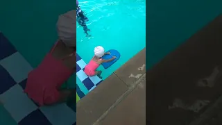 Baby Swimming - Kick Board Lessons