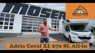 Adria Coral XL Axxess 670 SL All-In | Familientaugliches Wohnmobil