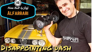 Disappointing dash.. - Ferrari engined Alfa 105 Alfarrari build part 204