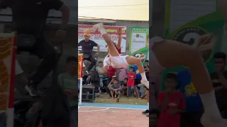 Salto 🔥🤸🏻😱 #sepaktakraw #sepaktakrawindonesia #salto