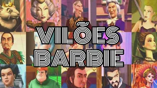 Os vilões de cada filme da Barbie