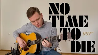 No Time To Die - Billie Eilish - James Bond - Acoustic Guitar Cover + Free Tabs