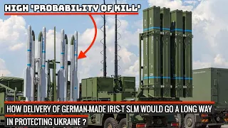 First IRIS-T SLM air defense gets delivered to Ukraine by Germany !
