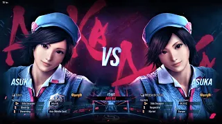 Tekken 8 CNT | Asuka Mirror Matches