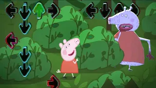 Horror PEPPA PIG -  PEPPA PIG Fun at a Picnic in Night Funkin be like...