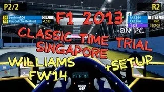 F1 2013 | Classic TT | Singapore 1.42.864 + Setup / Williams FW14