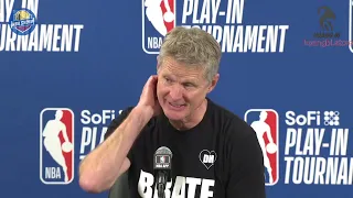 Steve Kerr Postgame - Klay went scoreless in 32 minutes as Warriors were run off floor by Kings