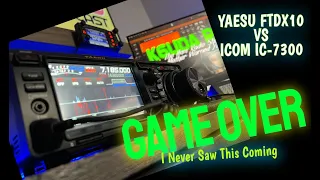 Yaesu FTDX10 VS Icom IC7300 | Studio A will never be the same