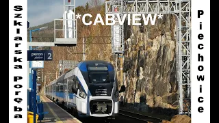 Train Cabview Poland Europe winter 2020 [BACK CABIN REVERSED] Szklarska Poręba - Piechowice