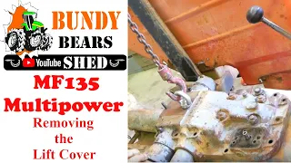 Massey Ferguson 135 Multipower # 3 Removing the Lift Cover