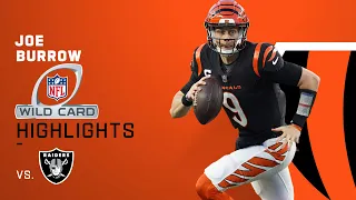 Joe Burrow's best throws from 2-TD playoff debut | Super Wild Card Weekend