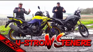 Yamaha Tenere / Suzuki V-Strom DE | Which One You Buying? 🤷‍♂️ (Adventure Bike Testing)