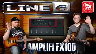 LINE 6 AMPLIFi FX100 - гитарный процессор управляемый с телефона